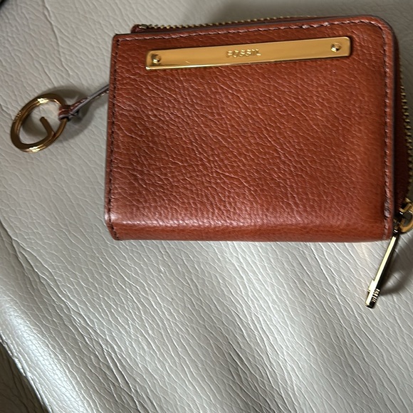 Fossil Brown Leather Wallet - Picture 3 of 4